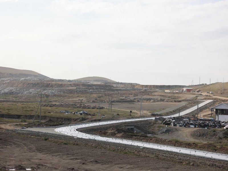 Морингийн даваанаас Барилгын хатуу хог хаягдал дахин боловсруулах үйлдвэр хүртэлх зам ирэх сард ашиглалтад орно